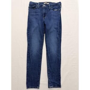 Levis 311 Shaping Skinny Jeans Womens 29 Blue Med Wash Mid Rise Stretch 29x28